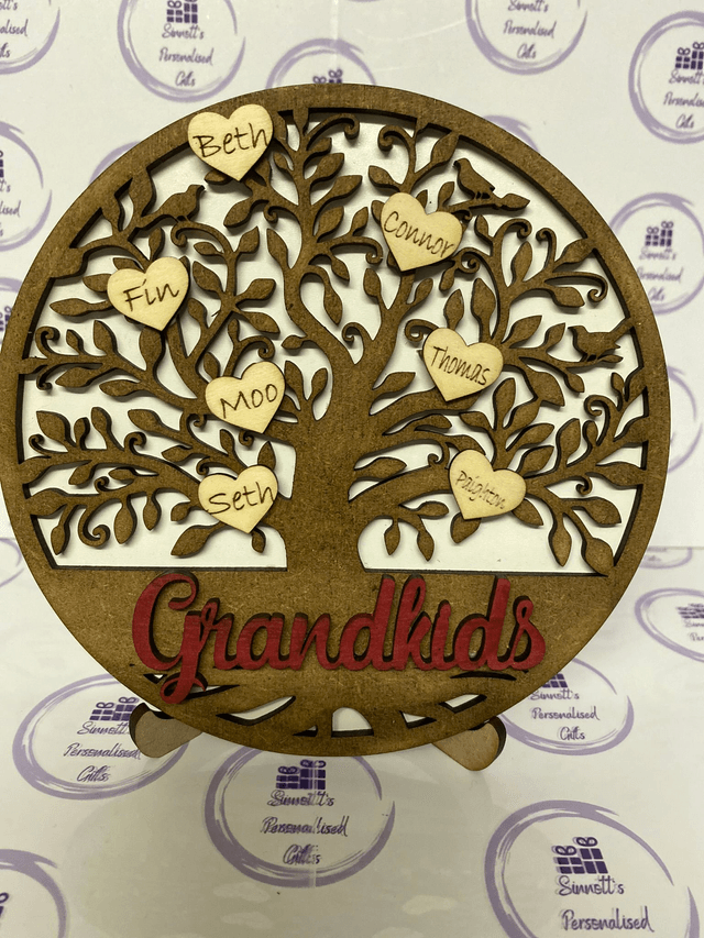 Free standing family tree