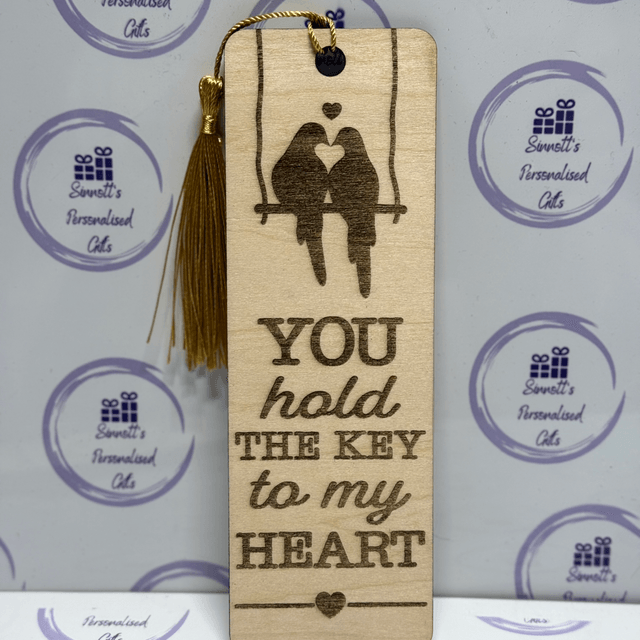 Love wooden bookmarks 